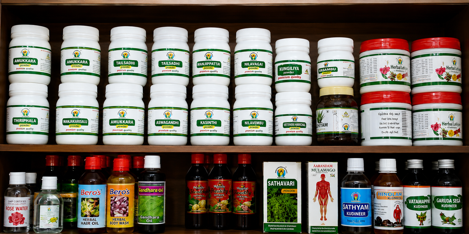 Inside Sri Vayaluran Herbals